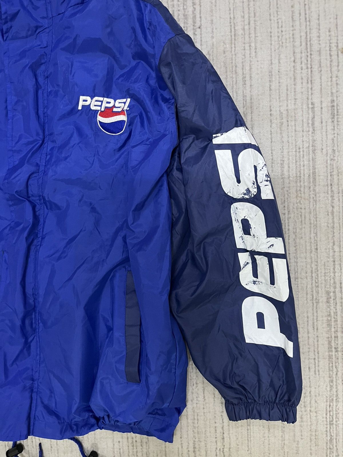 Pepsi Vintage 90s pepsi windbreaker jacket Size US M / EU 48-50 / 2 - 3 Thumbnail