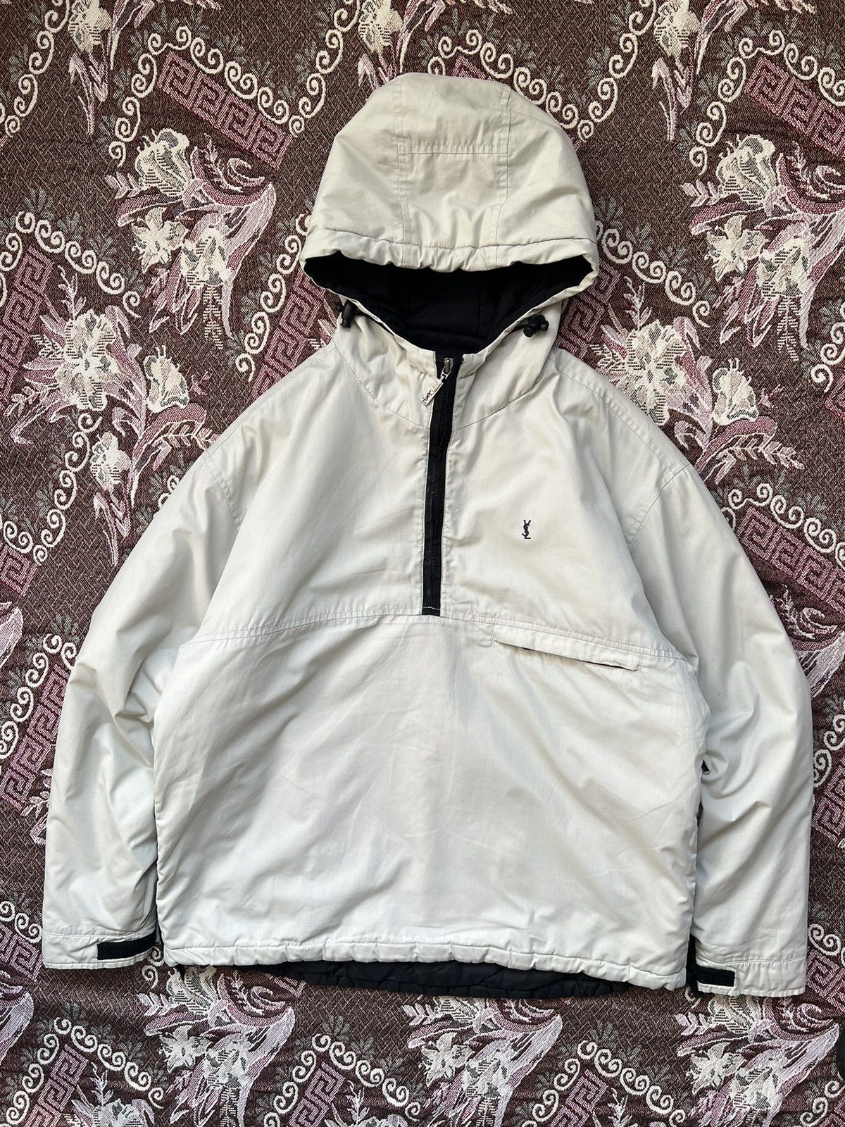 Vintage × Yves Saint Laurent YSL Yves Saint Laurent Jacket Anorak Bomber Vintage Size US M / EU 48-50 / 2 - 3 Thumbnail