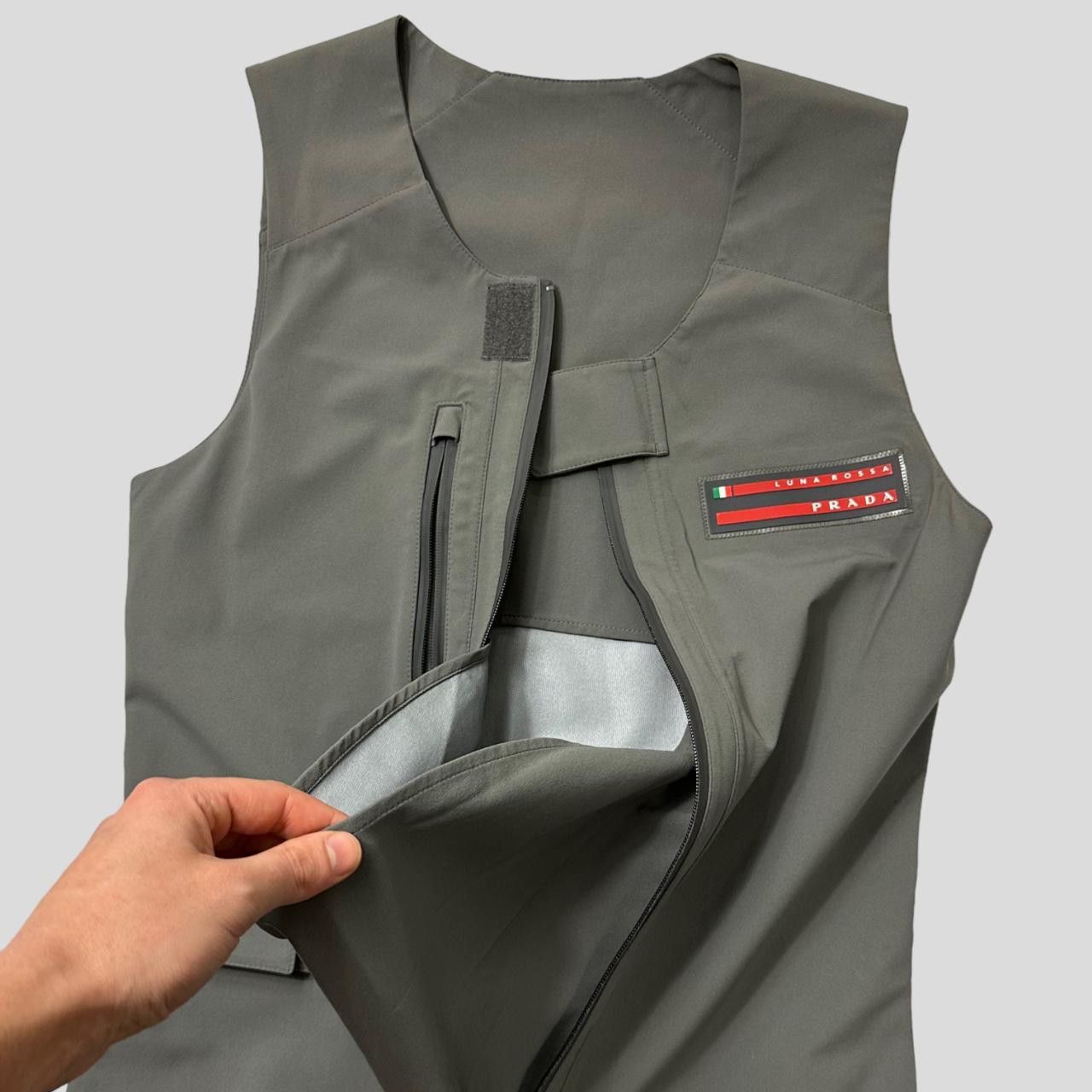 Prada Prada Luna Rossa Weatherproof Taped Seam Overalls - M/L Size ONE SIZE - 6 Thumbnail