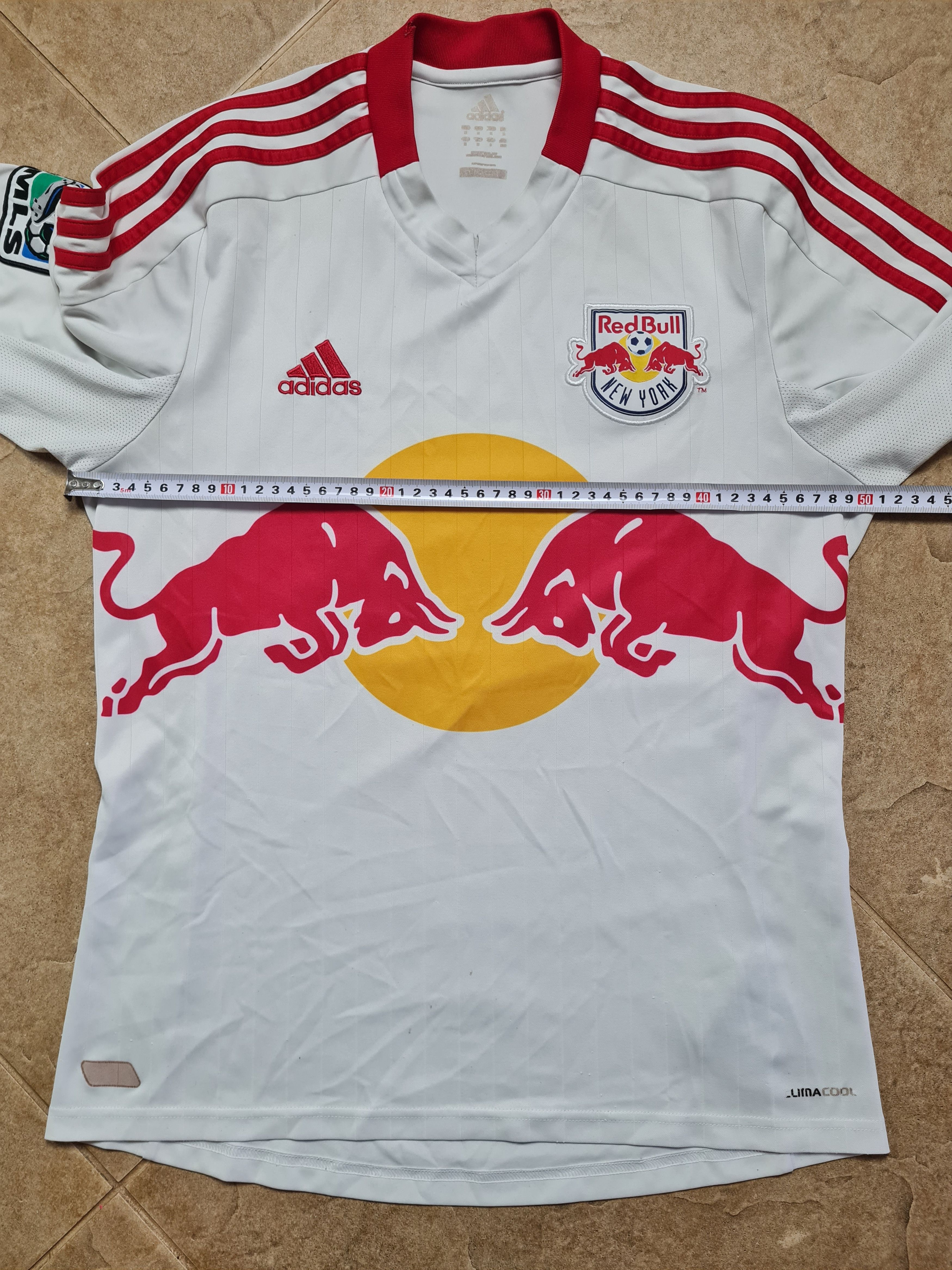 Adidas ADIDAS NEW YORK RED BULLS 2012-2013 HOME SOCCER JERSEY MLS Size US M / EU 48-50 / 2 - 6 Thumbnail