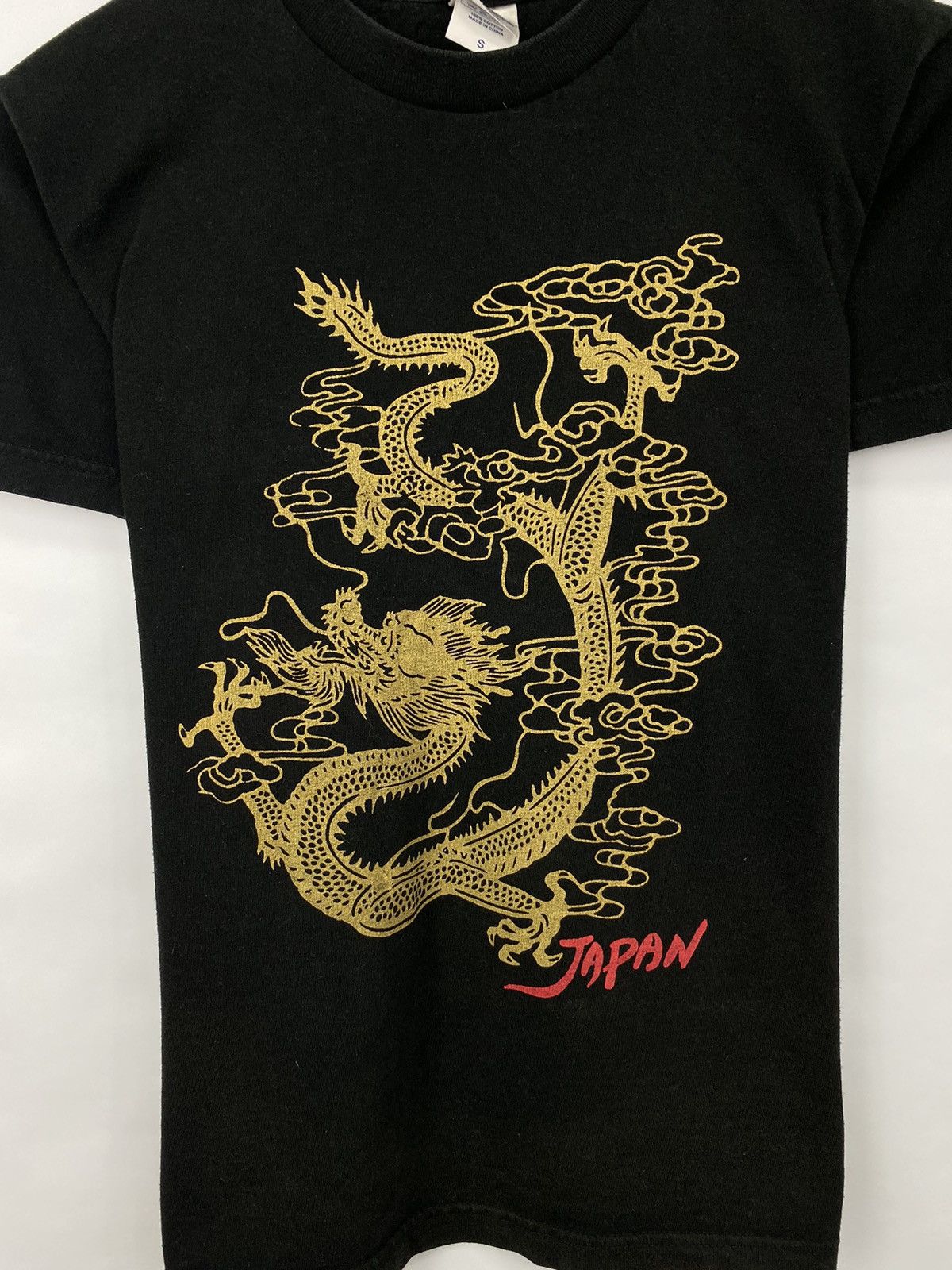 Japanese Brand 🇯🇵☯️ Vintage 90s Yin Yang Dragon Japan Style T-Shirt Rare Size US S / EU 44-46 / 1 - 3 Thumbnail