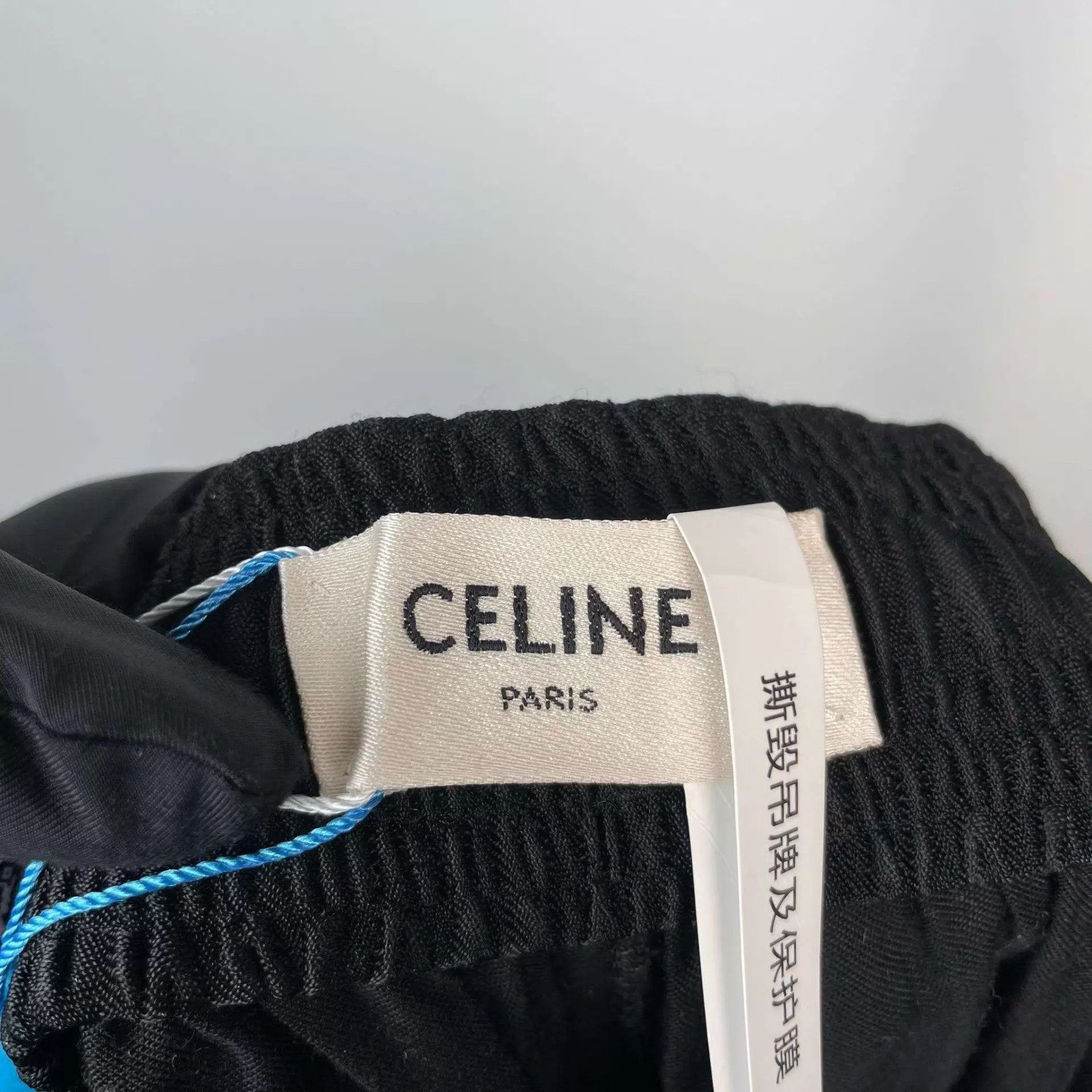 Celine Celine viscose sweatpants 160 black Size 26" / US 2 / IT 38 - 4 Thumbnail