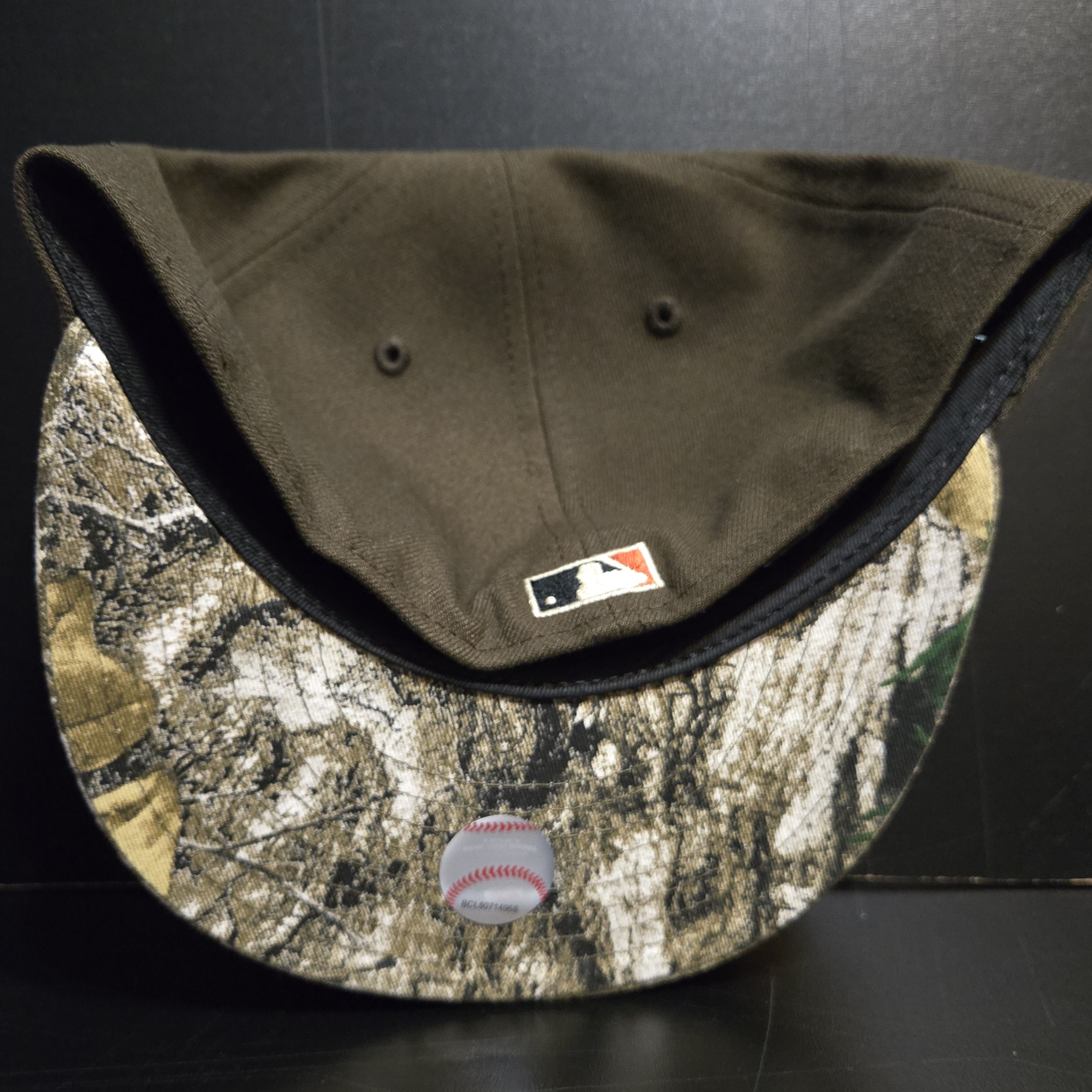 New Era 7 5/8 Houston Astros Throwdown Exclusive New Era Fitted Hat Size ONE SIZE - 3 Thumbnail