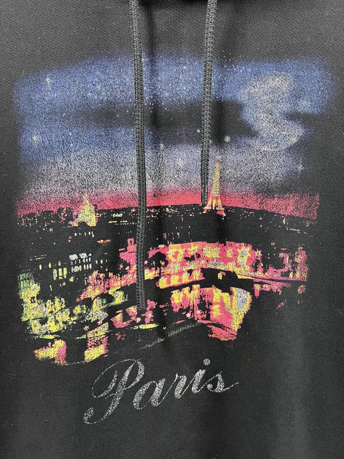 Balenciaga Balenciaga Night Print Hoodie S 99 New Size US S / EU 44-46 / 1 - 3 Thumbnail