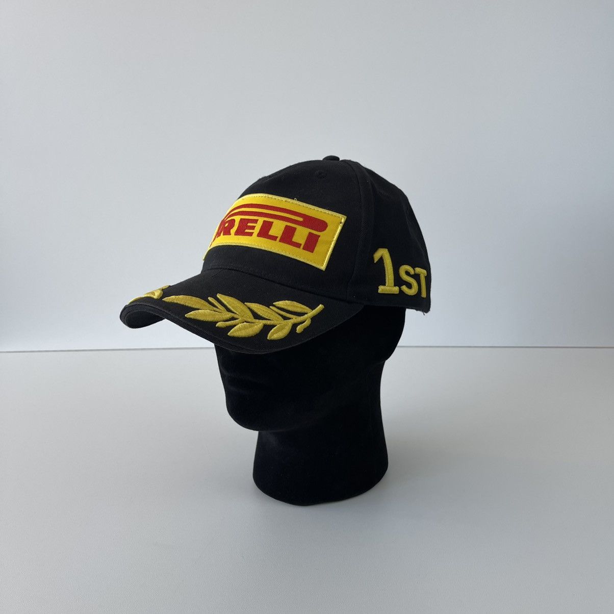 Pirelli Pirelli F1 1ST Embroidered Logo P Zero Vintage Baseball Cap Size ONE SIZE - 1 Thumbnail