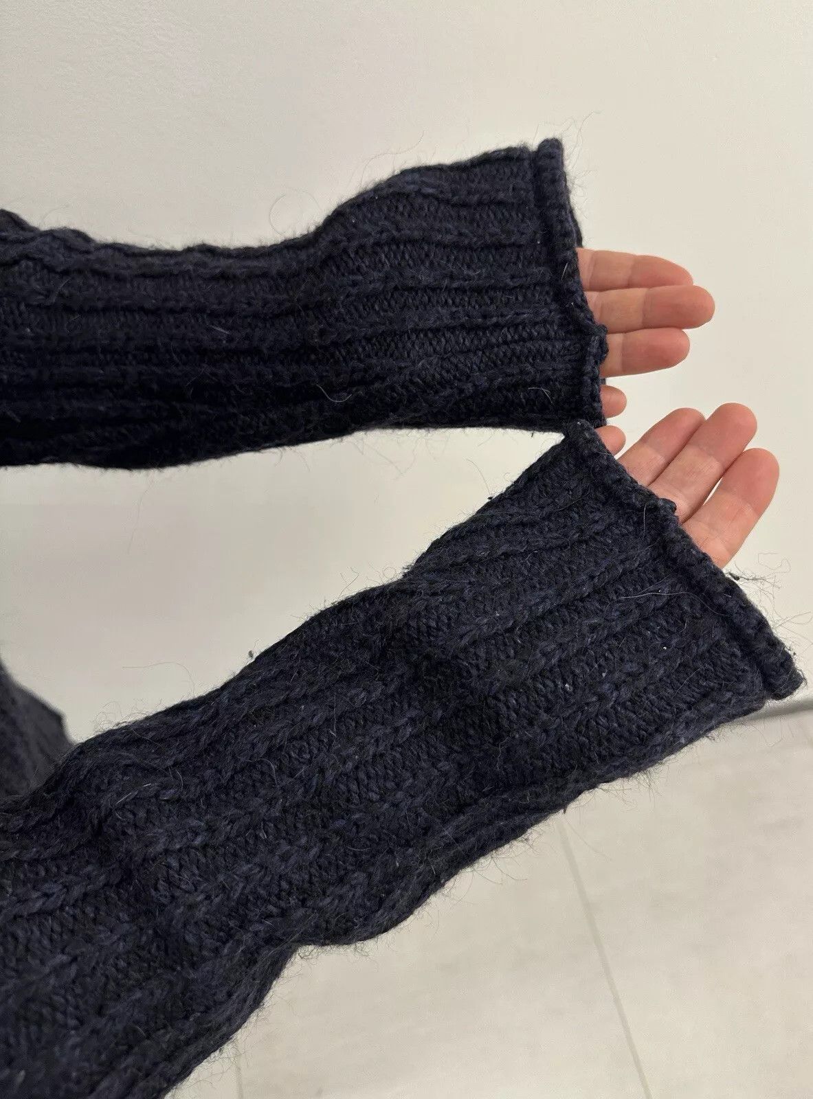 Nudie Jeans Sweater Knit Wool Blend Pullower Mens Unisex