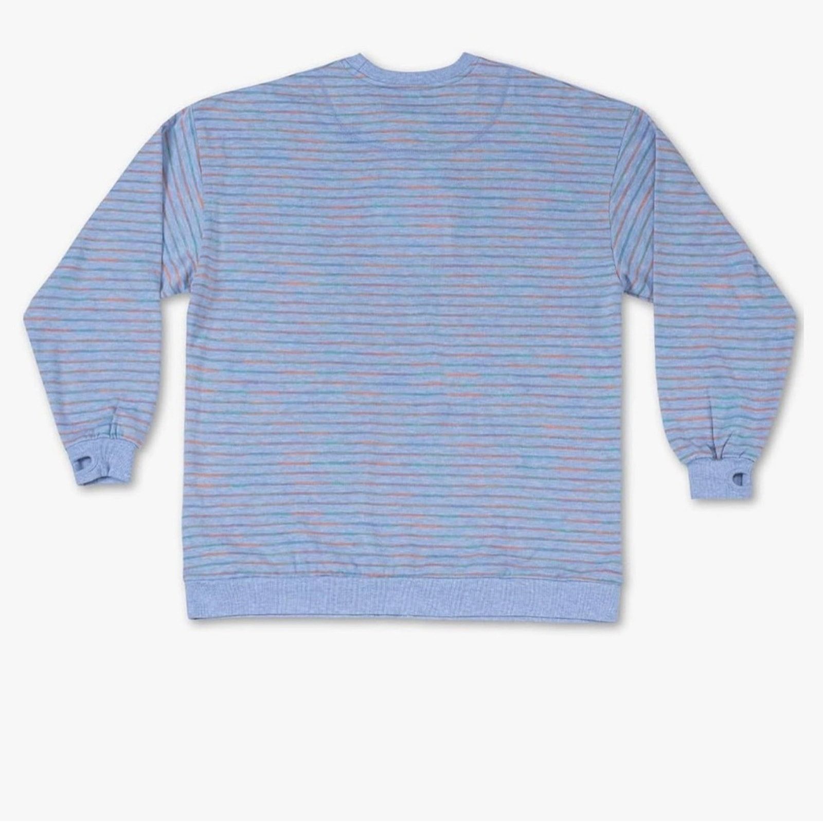 Southern Marsh Southern Marsh Sunday Morning Prism Sweater – Blue/Orange Size L / US 10 / IT 46 - 2 Thumbnail