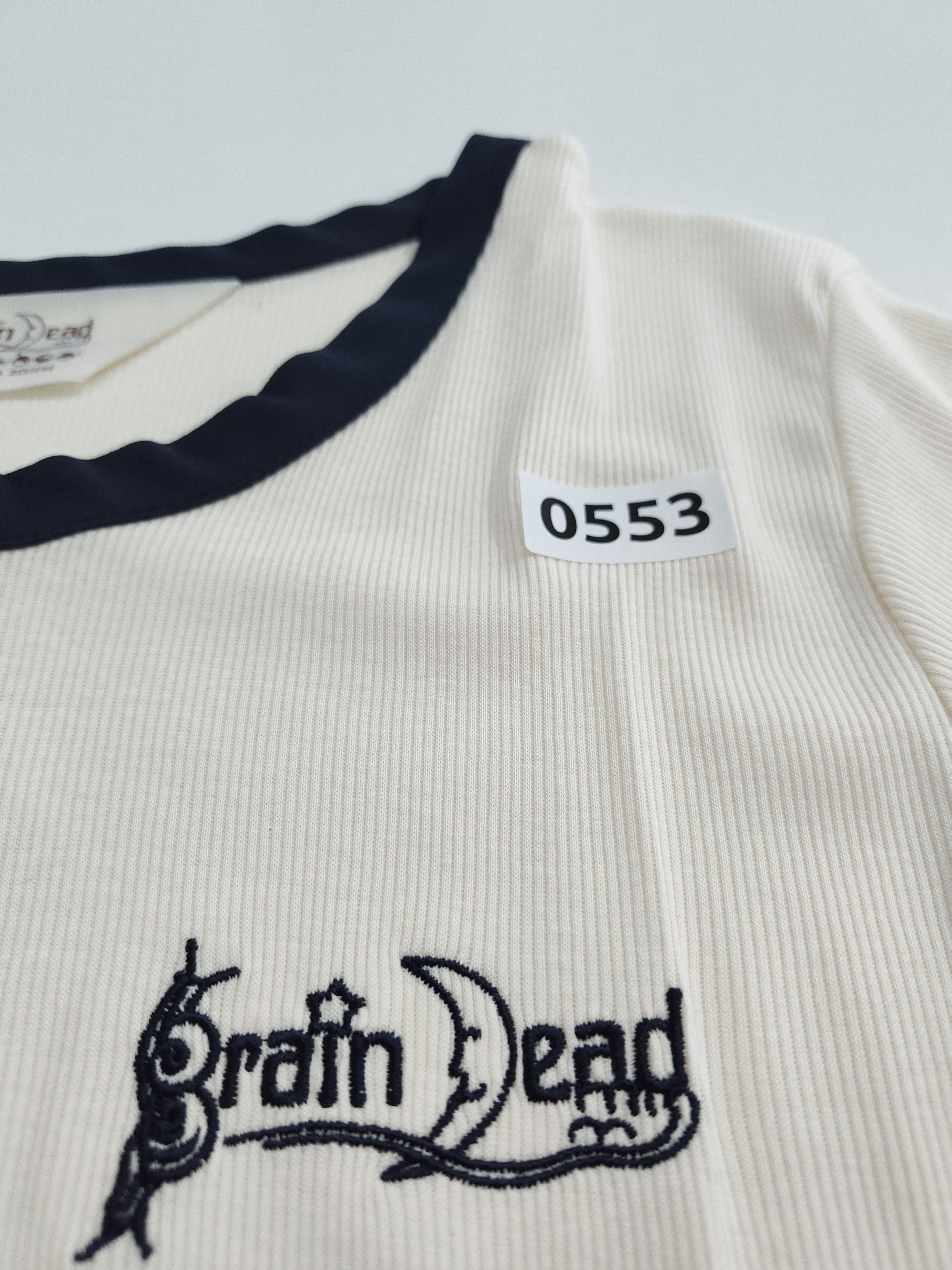Brain Dead Brain dead "Ribbed Henley" Size L / US 10 / IT 46 - 7 Thumbnail