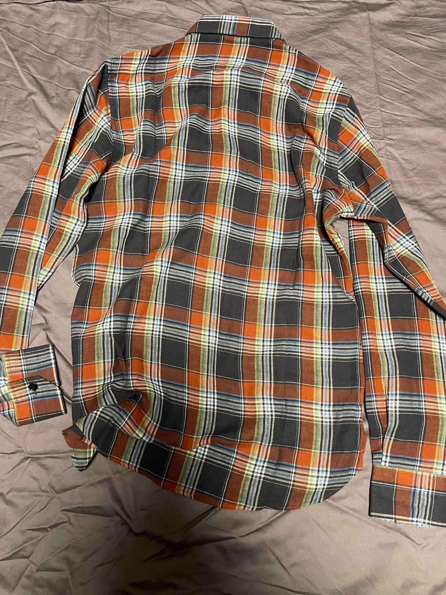 Saint Laurent Paris saint laurent plaid long sleeve shirt. Size US S / EU 44-46 / 1 - 2 Thumbnail