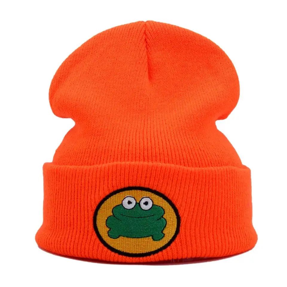 Other Frog Knitted Beanie Hats Size ONE SIZE - 1 Thumbnail