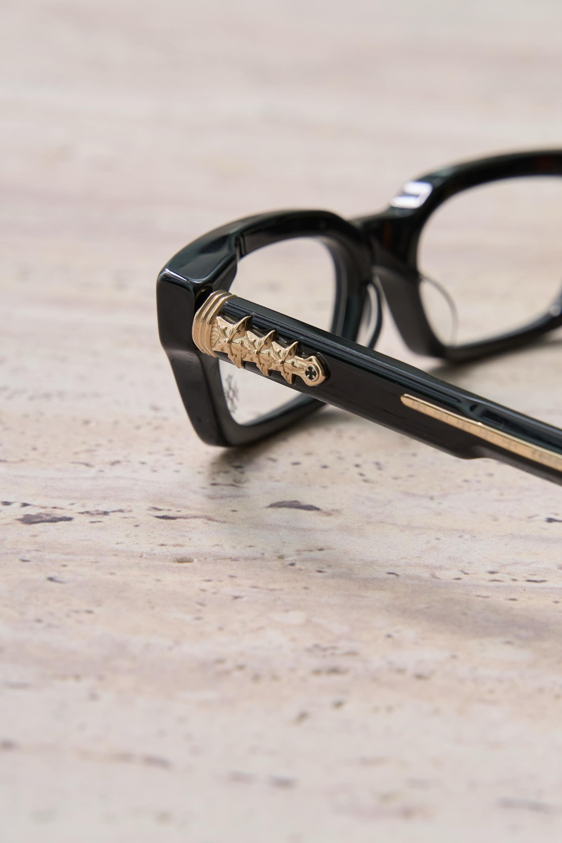 Chrome Hearts CHROME HEARTS ASSTRAORDINAIRE - A BLACK - 18K GOLD PLATED Size ONE SIZE - 8 Thumbnail