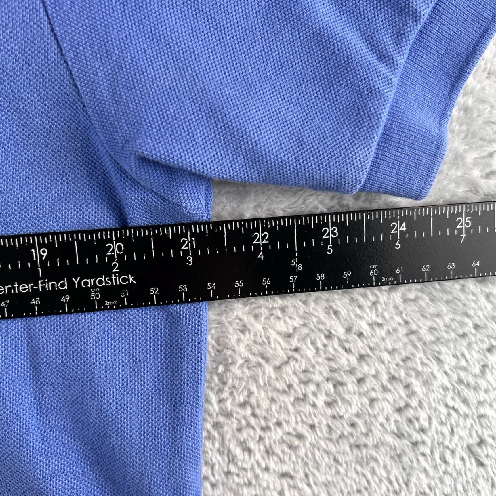 Ralph Lauren VINTAGE Ralph Lauren Polo Shirt Mens M Blue Short Sleeve Pony Preppy Golf Tennis Size US M / EU 48-50 / 2 - 5 Thumbnail