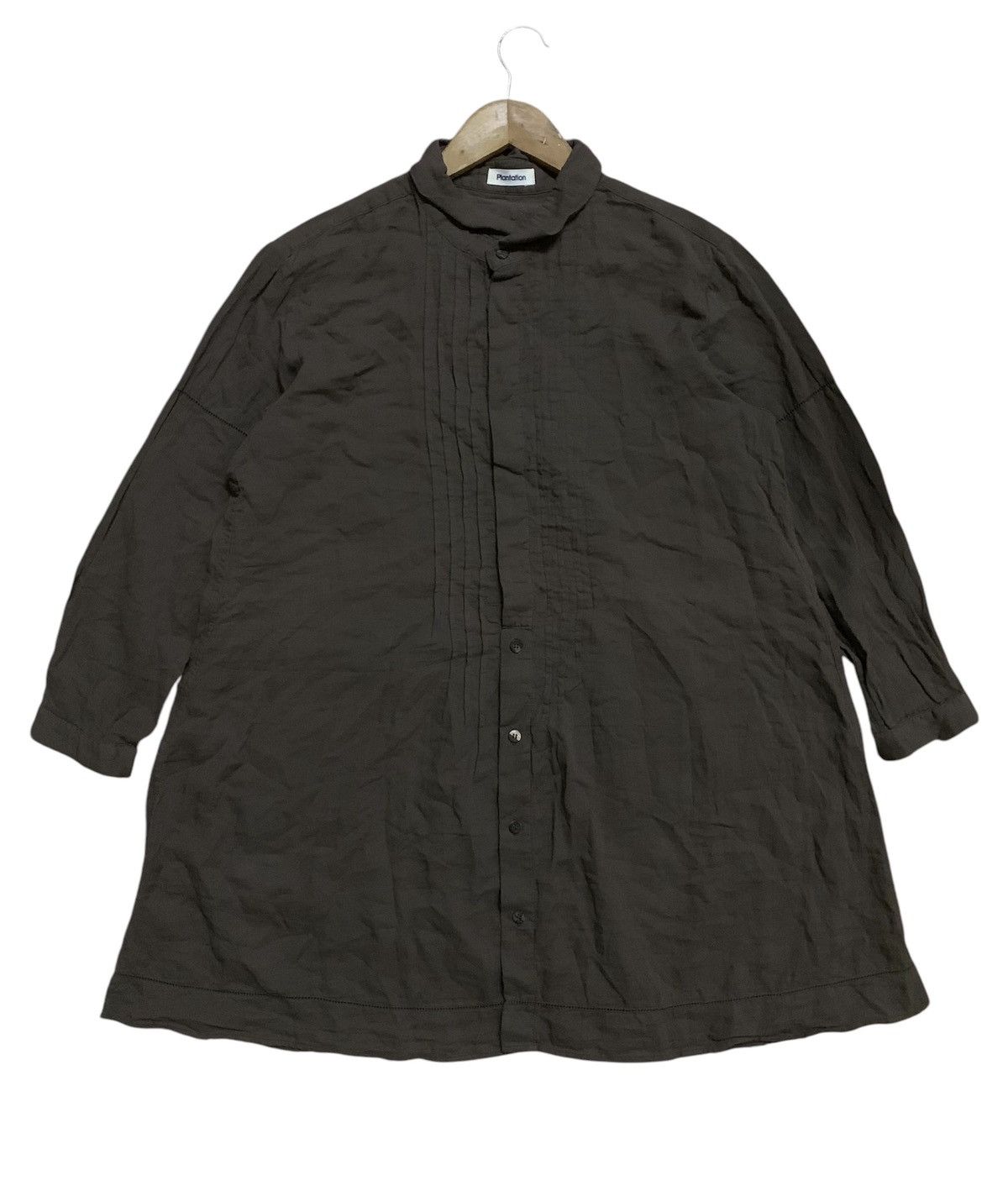 Issey Miyake × Japanese Brand Vtg Issey Miyake Plantation Button shirt Size M / US 6-8 / IT 42-44 - 1 Thumbnail