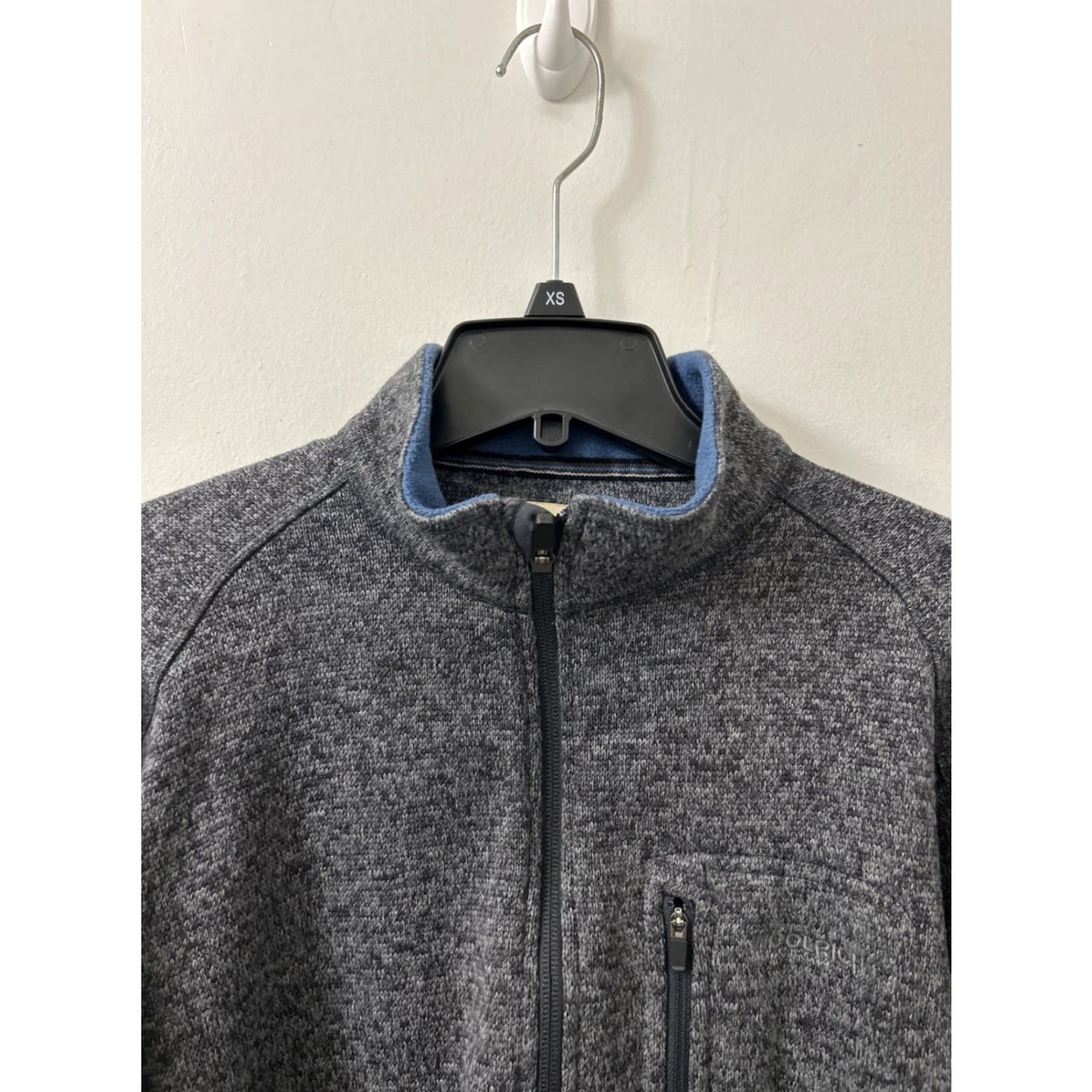 Vintage Woolrich Sweater 1/4 Zip Mens Medium Gray Pullover Long Sleeve Mock Neck Fleece Pocket Size US M / EU 48-50 / 2 - 6 Thumbnail