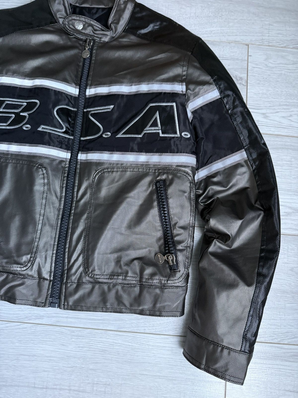 Indian Motorcycle × Vintage Vintage Jacket motorcycle jacket USA motorbike B.S.A. Size US M / EU 48-50 / 2 - 2 Thumbnail