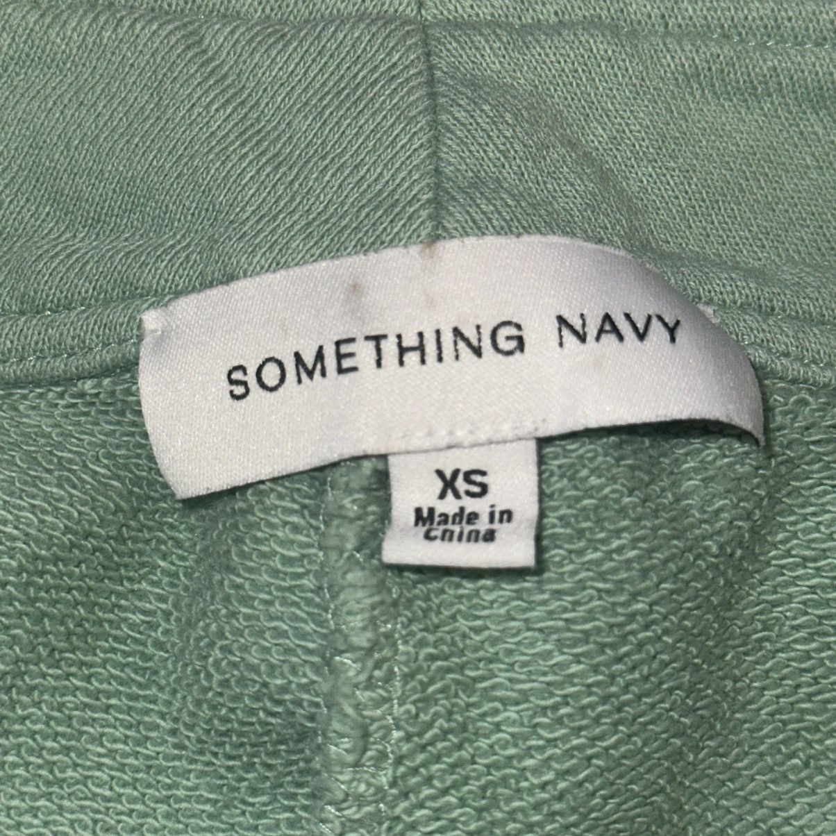 Other Something Navy Bridget double button waist joggers Size 26" / US 2 / IT 38 - 5 Thumbnail