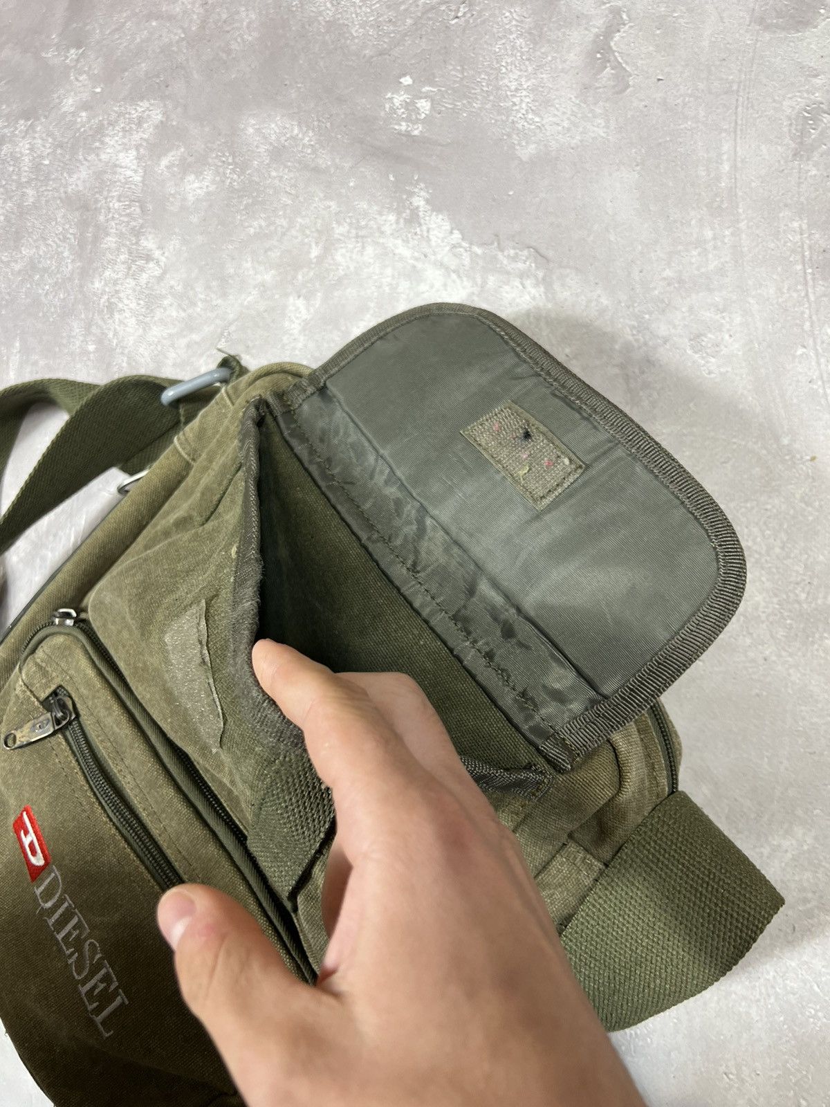 Japanese Brand × Vintage Vintage Diesel Y2k Crossbody Bag Size ONE SIZE - 10 Thumbnail