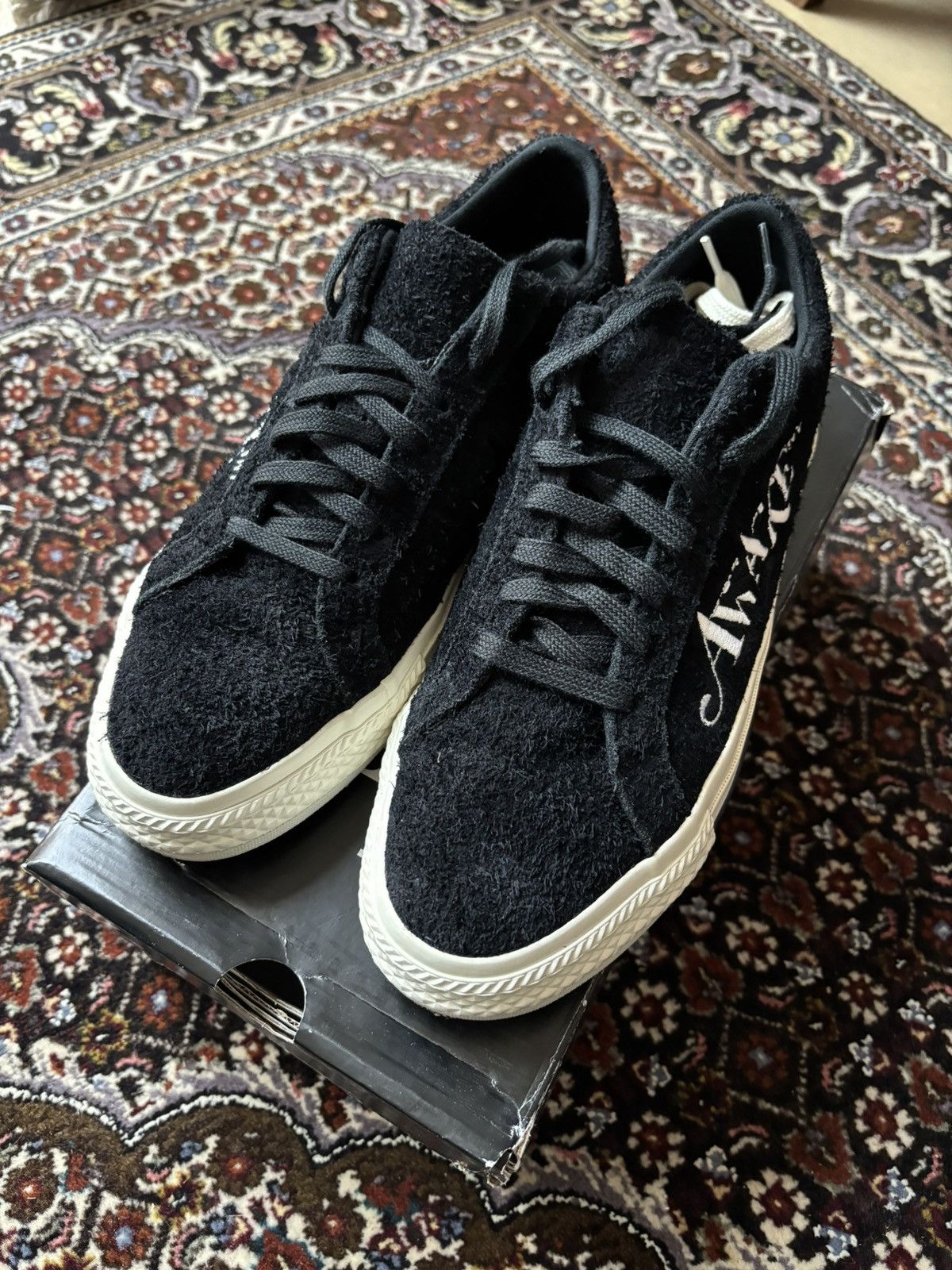 Awake NY × Converse Awake NY × Converse (Black Fuzzy) Size US 8.5 / EU 41-42 - 4 Thumbnail