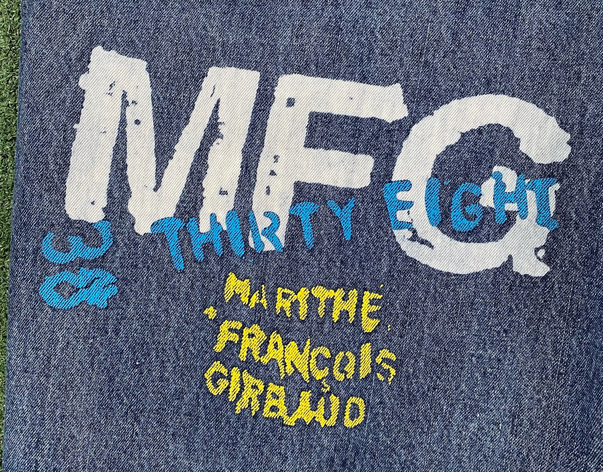 Marithe + Francois Girbaud Y2K Marithe + Francois Logo Baggy Denim Jean Shorts Jorts 43 Size US 43 - 9 Thumbnail