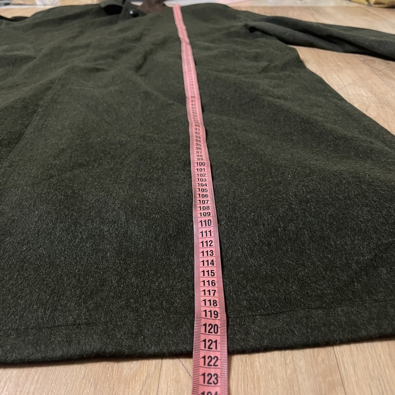 Burberry Burberry Trench Coat jacket ALPACA VIRGIN WOOL green olive Size US XL / EU 56 / 4 - 22 Thumbnail