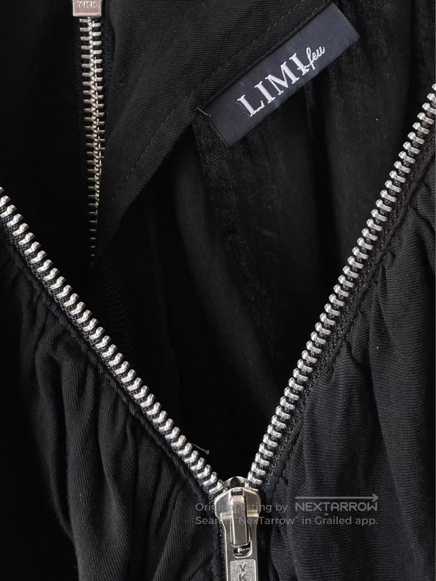 Yohji Yamamoto Limi Feu Zip Jacket. Size S / US 4 / IT 40 - 5 Thumbnail