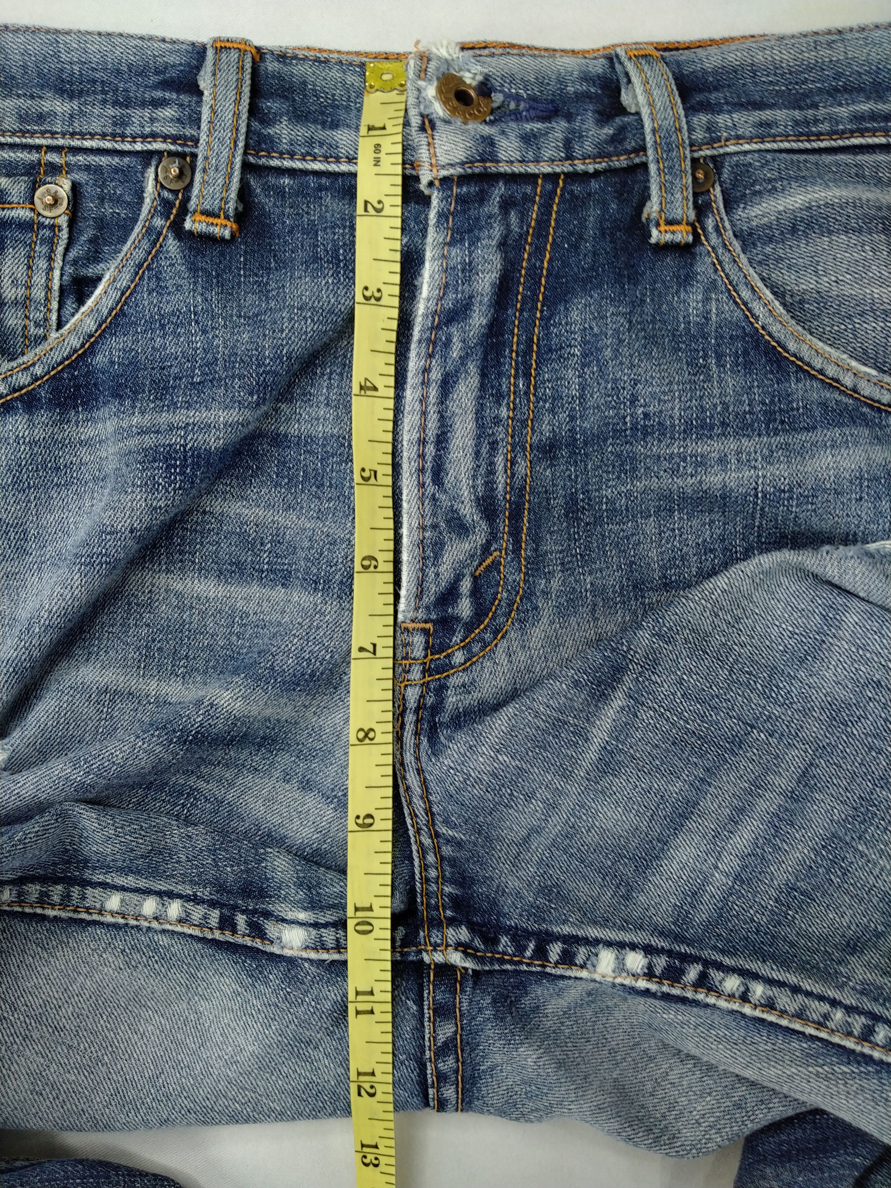 Levi's Blue Vintage Levi's 504 Distressed Denim 32x34 -JN208 Size US 32 / EU 48 - 6 Thumbnail