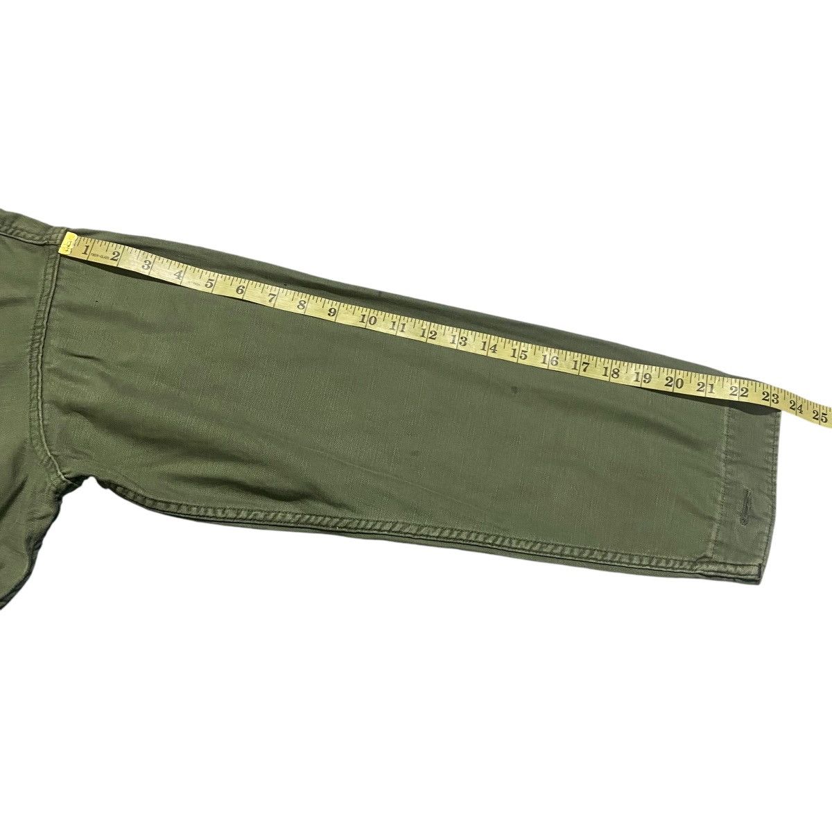Vintage Vintage Us Army OG-107 Sateen Coveralls Vietnam War Size US 34 / EU 50 - 20 Thumbnail