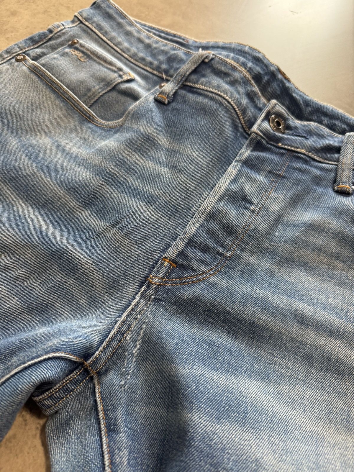G-Star G star raw 34/32 3301 slim denim pants jeans trousers y2k Size US 34 / EU 50 - 12 Thumbnail