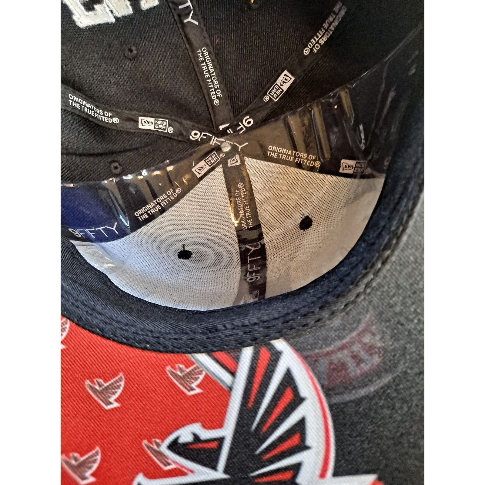 New Era Atlanta Falcons New Era 9Fifty Snapback Hat NFL Football Cap Size ONE SIZE - 7 Thumbnail
