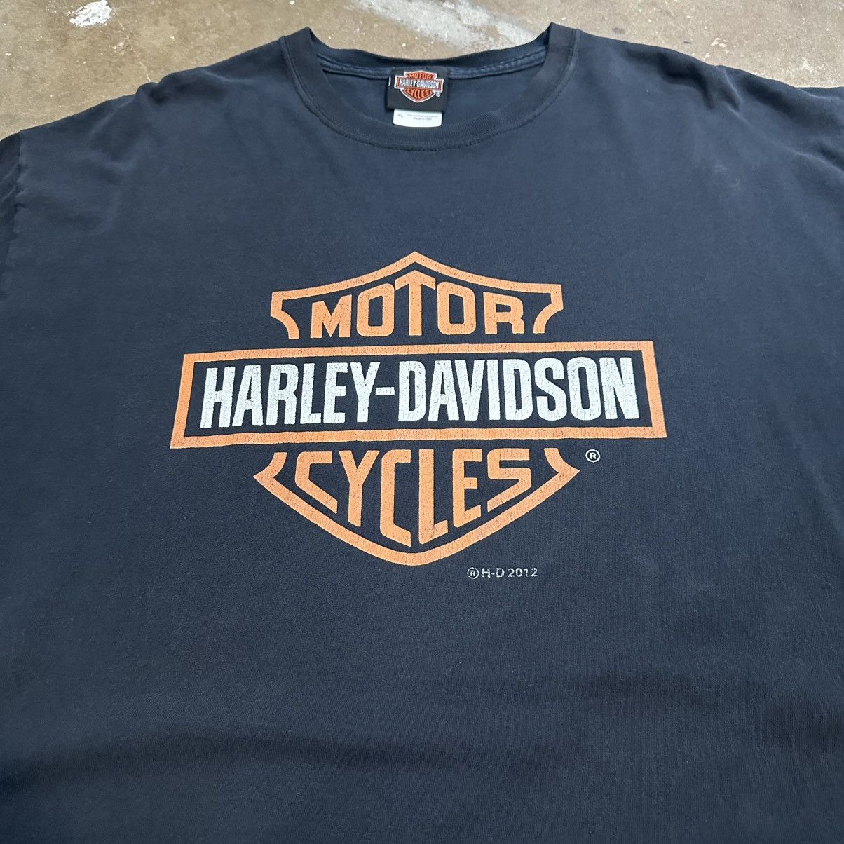 Harley Davidson Vintage Harley Davidson Classic Logo Tshirt Size US XL / EU 56 / 4 - 2 Thumbnail
