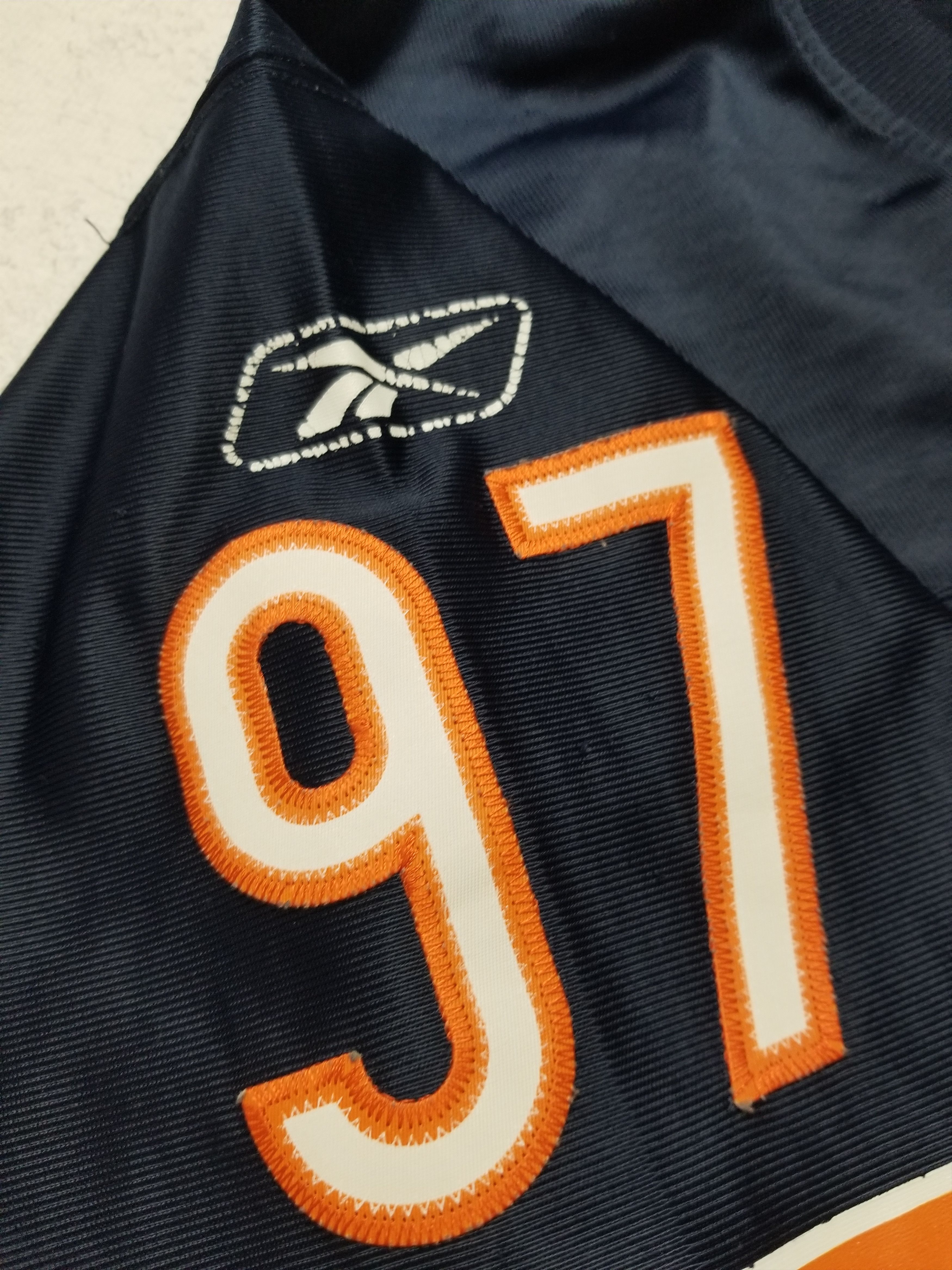 Reebok Chicago Bears Anderson #97 Embroidered NFL Football Jersey Size US S / EU 44-46 / 1 - 8 Thumbnail