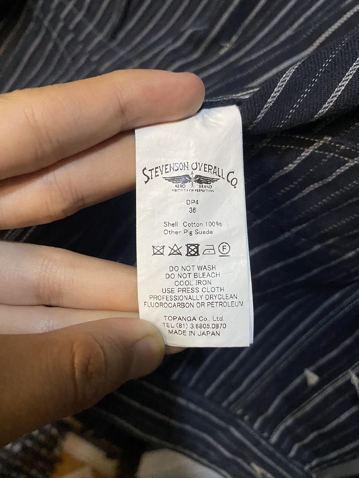 Stevenson Overall Co. Stevenson Overall Co. Deputy Jacket Made in Japan Size US M / EU 48-50 / 2 - 4 Thumbnail