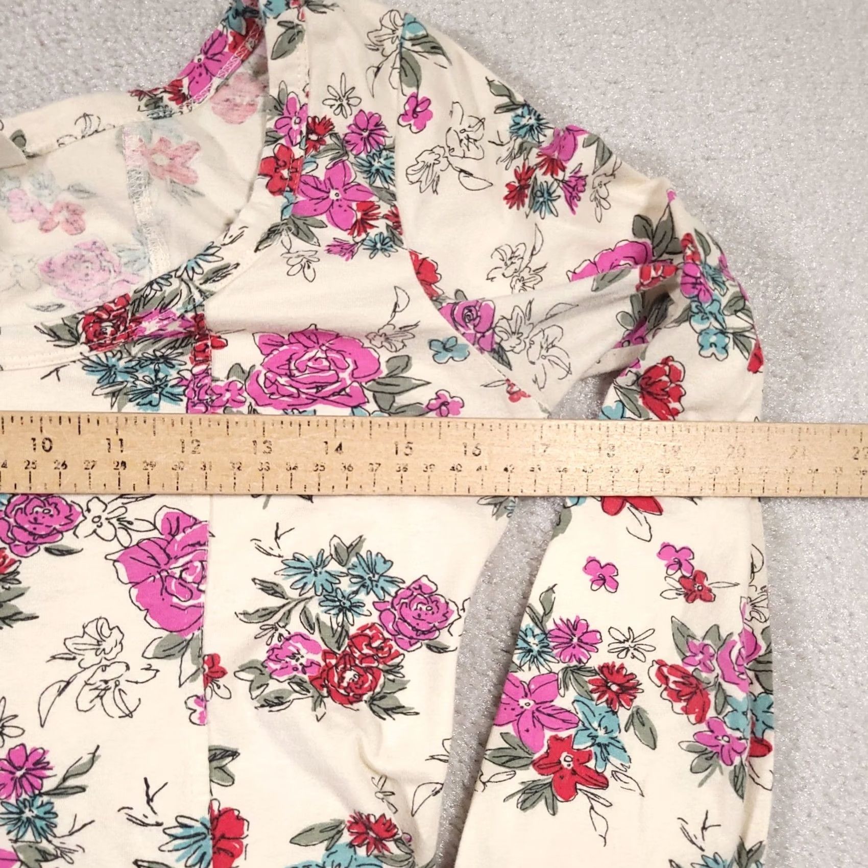 Billabong Billabong Mini Bodycon Shirt Dress Long Sleeve Womens Large Juniors Scoop Floral Dress Size L / US 10 / IT 46 - 6 Thumbnail