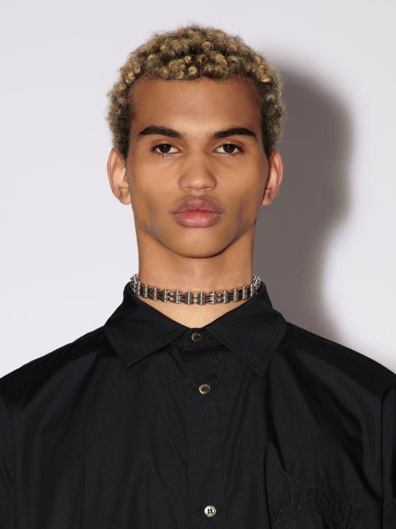 Ambush Design Ambush Bike Chain Choker In Silver Necklace Size ONE SIZE - 3 Thumbnail