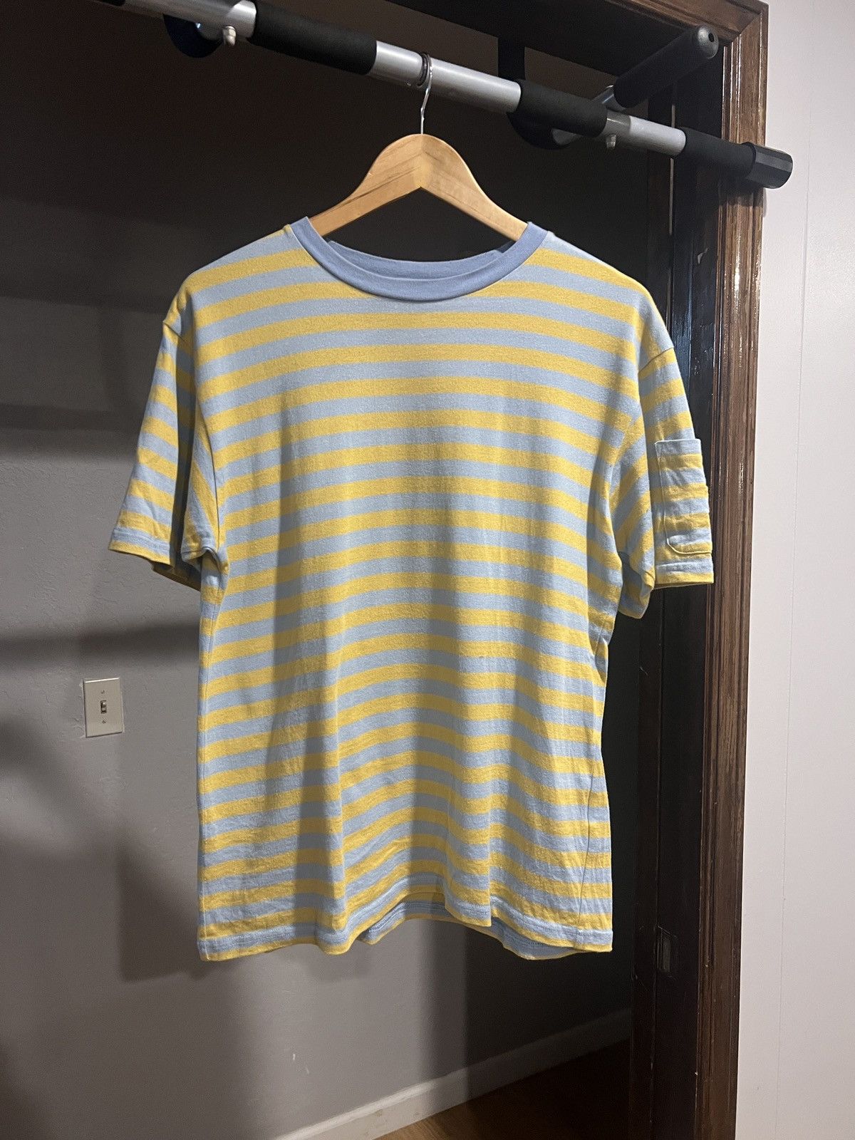 Needles Needles Striped Pocket Short Sleeve Tee Size US XS / EU 42 / 0 - 1 Thumbnail