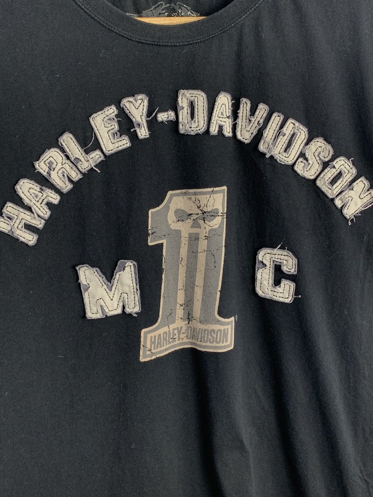 Vintage Vintage HARLEY DAVIDSON Tee 3D Emblem Graphic Size US XL / EU 56 / 4 - 5 Thumbnail