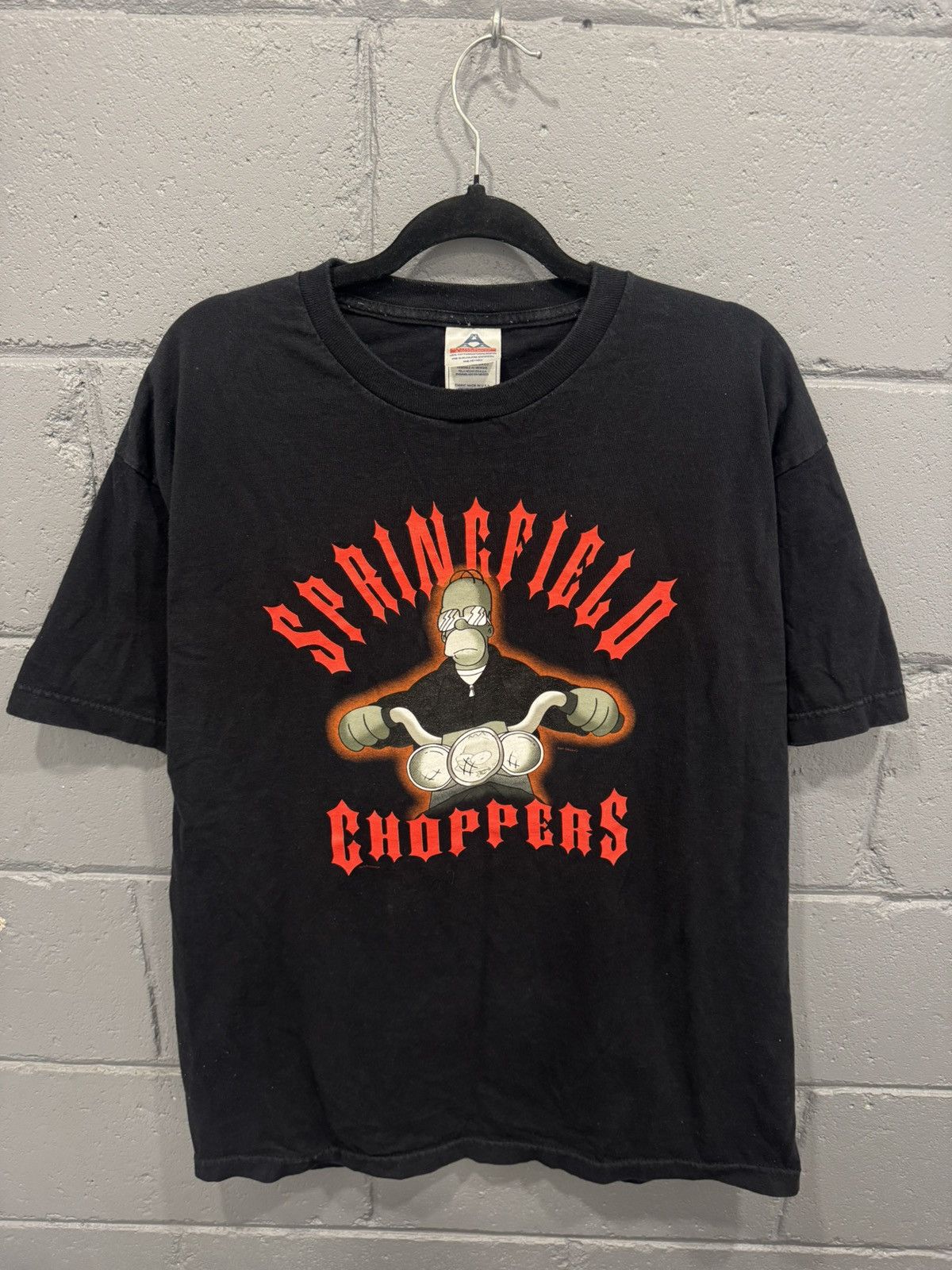 Vintage Vintage The Simpsons Springfield Choppers tee Size XL Size US XL / EU 56 / 4 - 1 Thumbnail