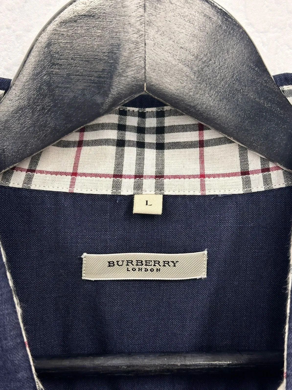 Vintage Wow 😻Shirt Burberry Long Sleeve Vintage Dolce Style Y2K Size US L / EU 52-54 / 3 - 10 Thumbnail