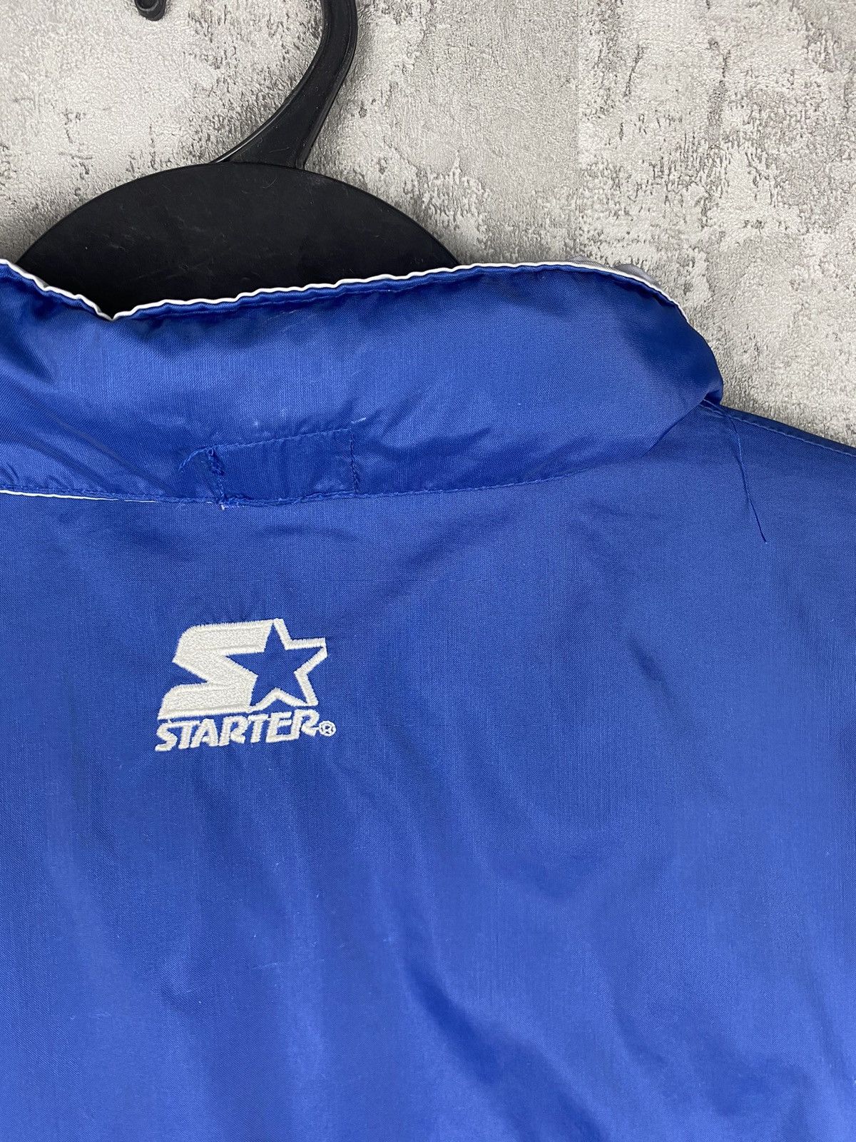 Starter Dallas Cowboys Starter Jacket Men's XL Blue NFL Football Size US XL / EU 56 / 4 - 4 Thumbnail