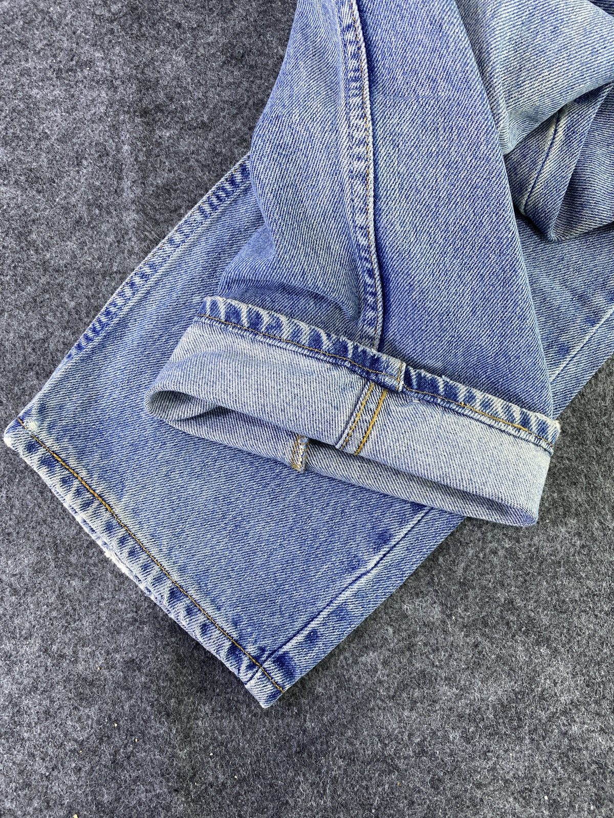 Jean × Levi's × Vintage VINTAGE LEVIS 505 DISTRESS BLUE WASH JEANS - J895 Size US 31 - 9 Thumbnail