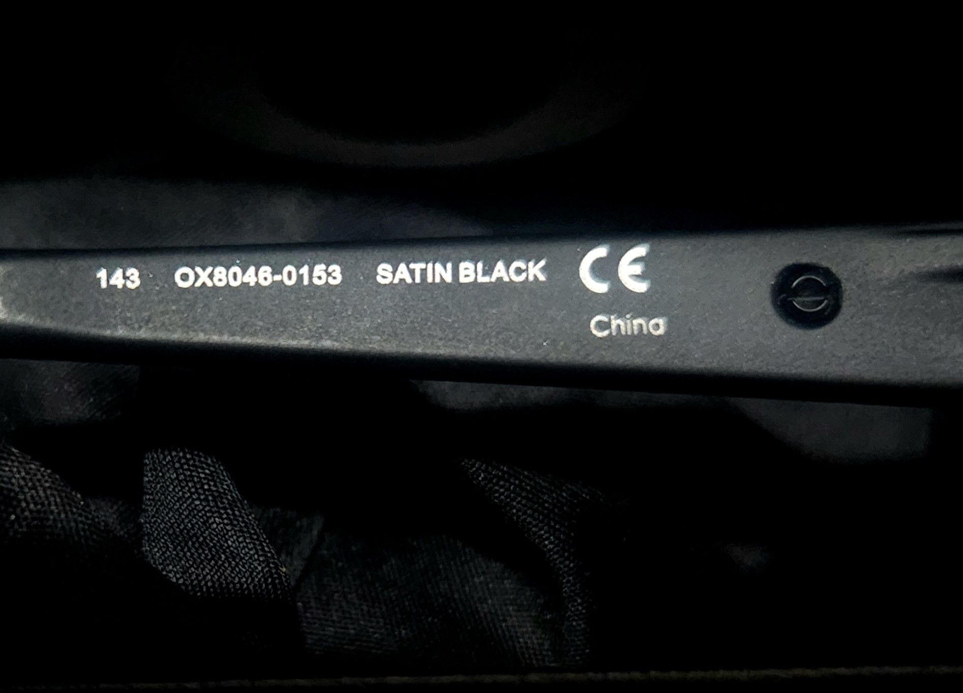 Oakley Oakley Airdrop Satin Black 53-18 Eyeglasses OX8046-0153 Size ONE SIZE - 5 Thumbnail
