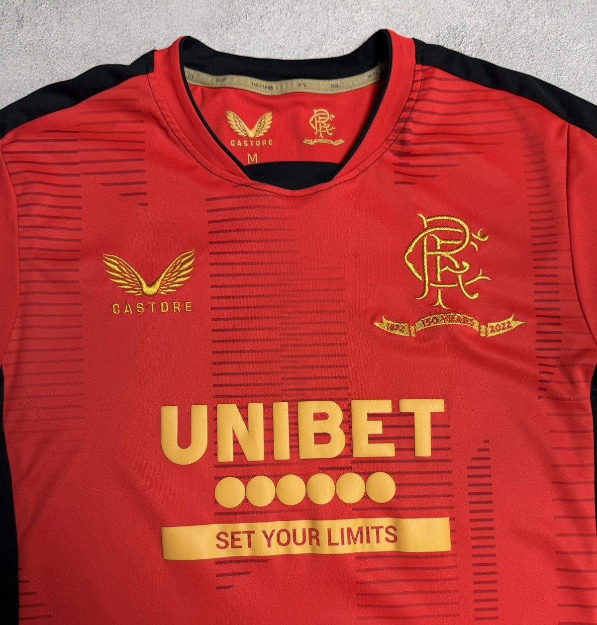 Castore Glasgow Rangers 2021 2022 Pre-Match Shirt Jersey Castore Size US M / EU 48-50 / 2 - 5 Thumbnail