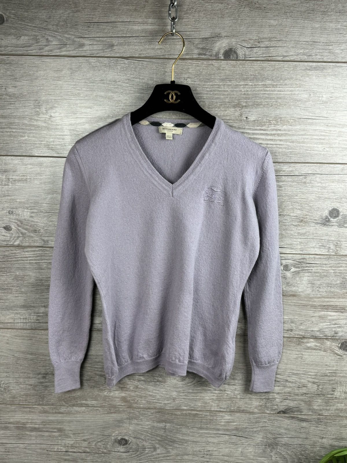 Burberry Vintage Women’s Burberry Sweater size s-m Size S / US 4 / IT 40 - 1 Thumbnail