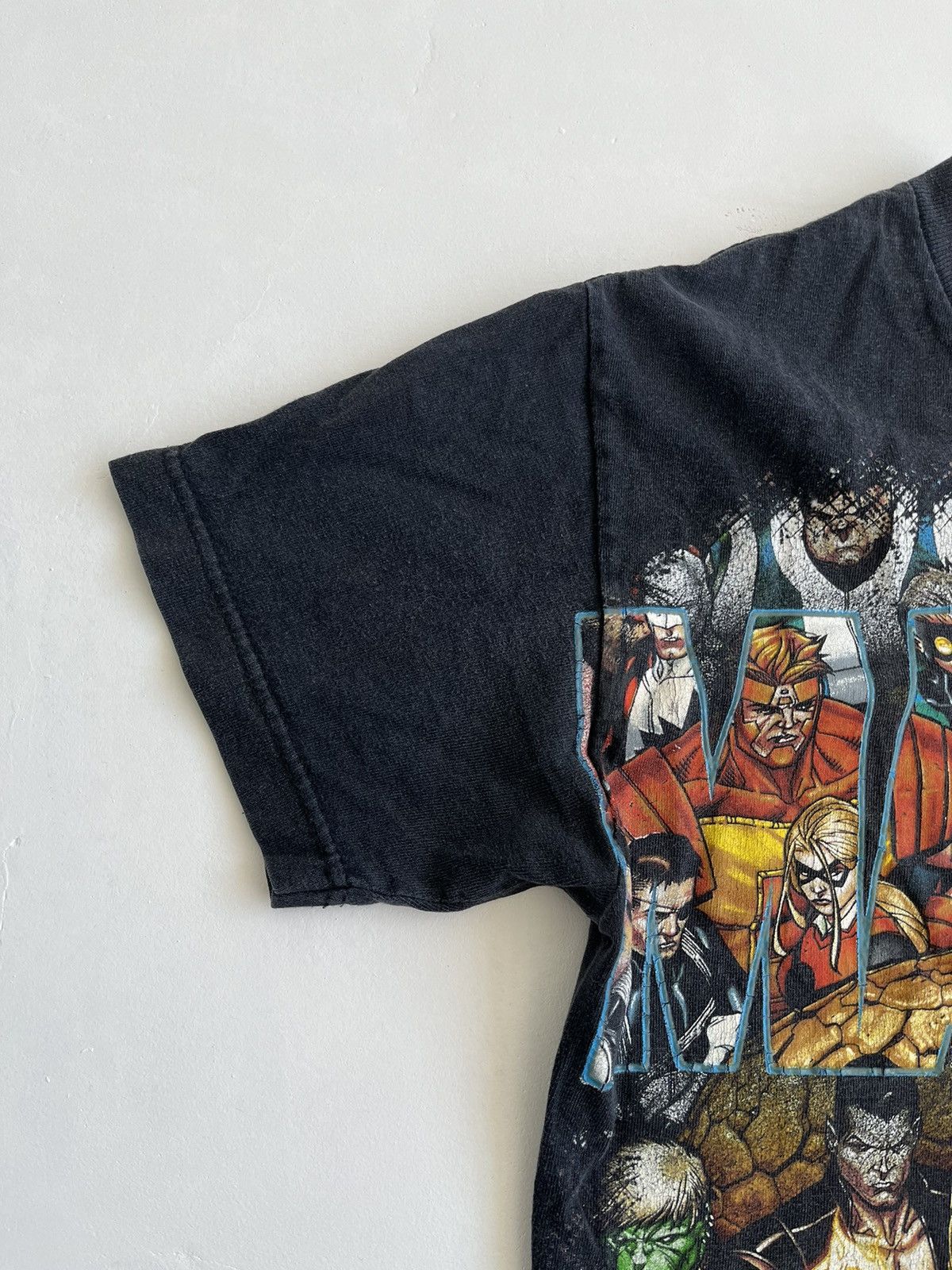 Marvel Comics × Vintage Vintage marvel comics heroes T shirt Size US S / EU 44-46 / 1 - 5 Thumbnail