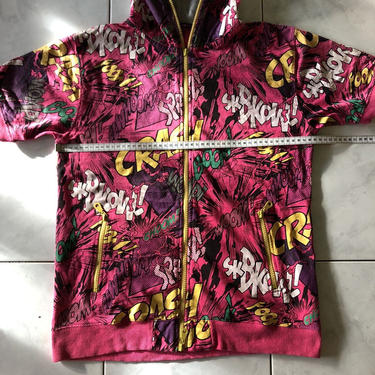 Japanese Brand Lock Heaven Aop Double Zip Hoodie Comic Marvel Style Japan Size US M / EU 48-50 / 2 - 16 Thumbnail