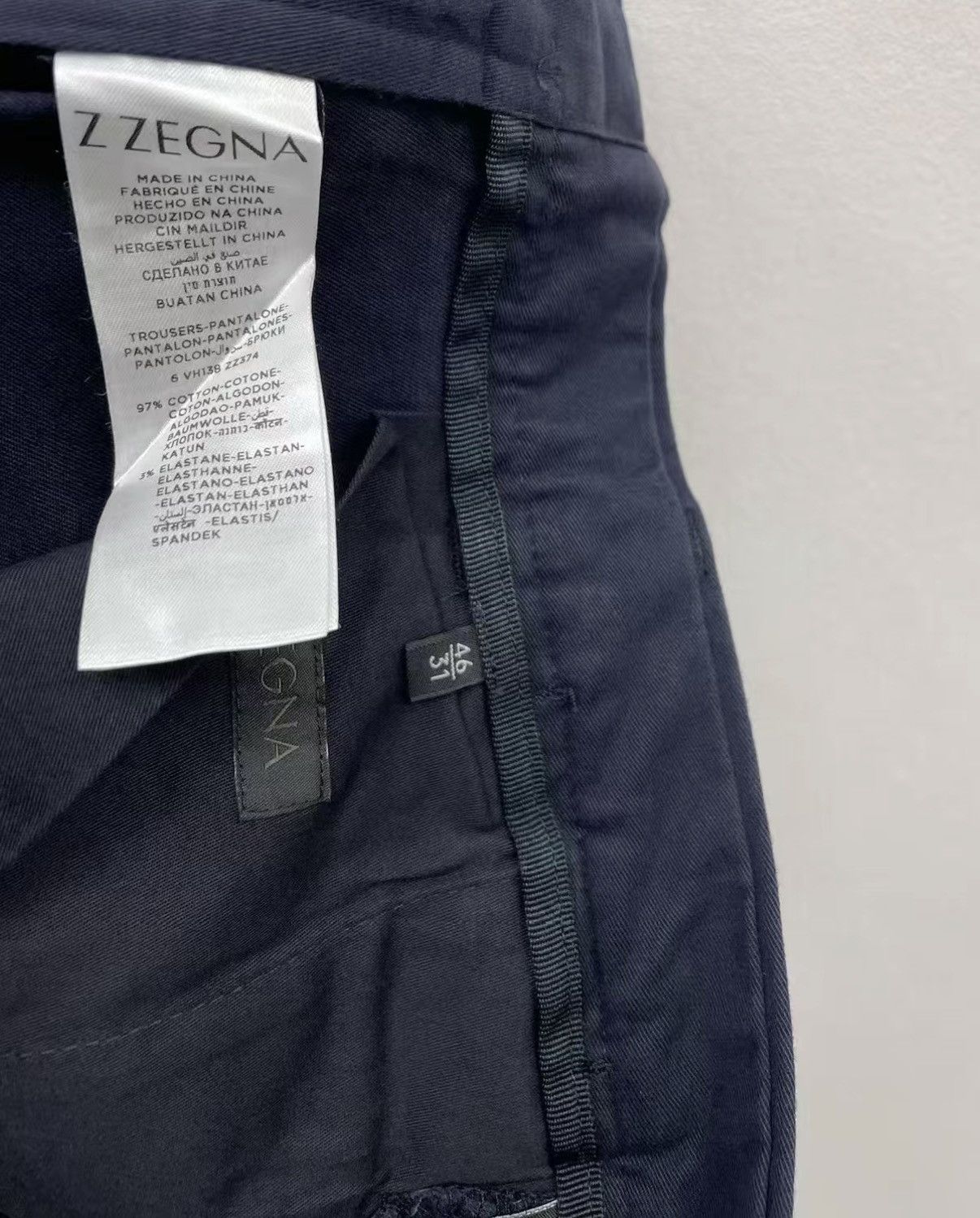 Z Zegna ZEGNA Stretch Washed Casual Pants J30 Size US 28 / EU 44 - 8 Thumbnail