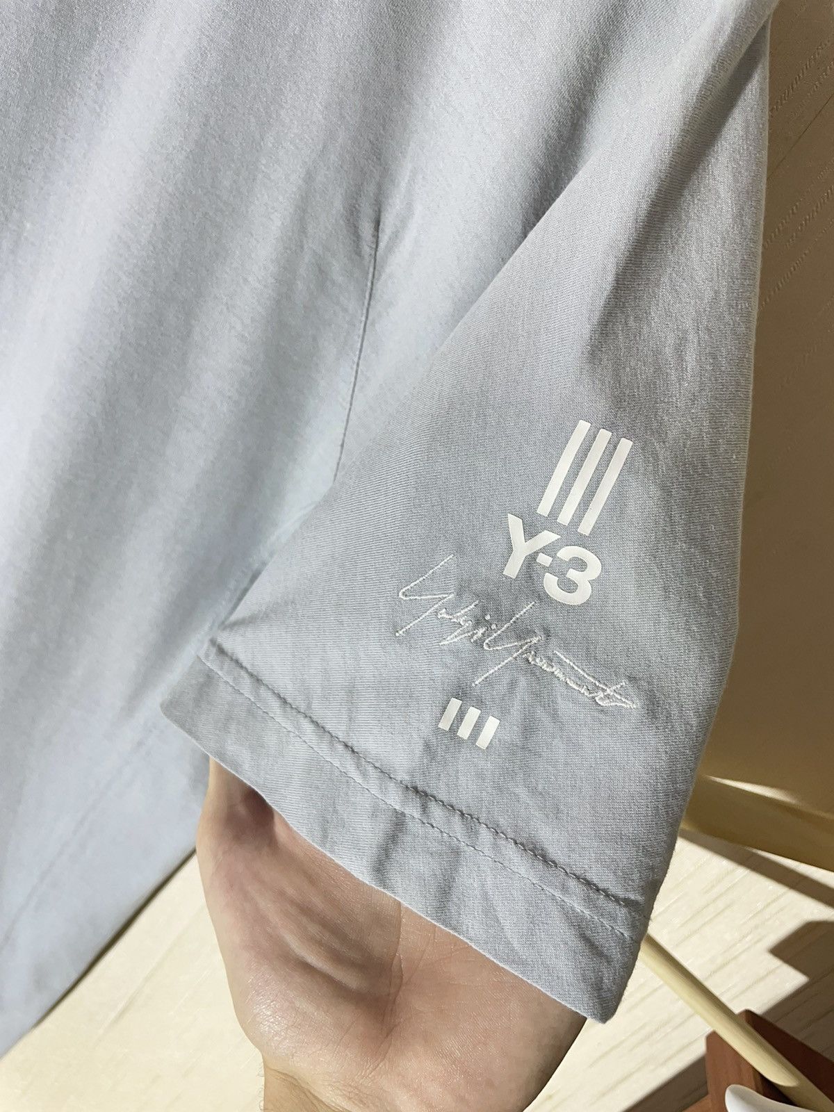 Adidas × Japanese Brand × Yohji Yamamoto Adidas Yohji Yamamoto Y-3 streetwear T shirt Size US M / EU 48-50 / 2 - 3 Thumbnail