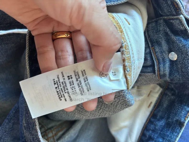 The Row The row size 23 Blue Straight Leg Jeans Size 23" - 4 Thumbnail