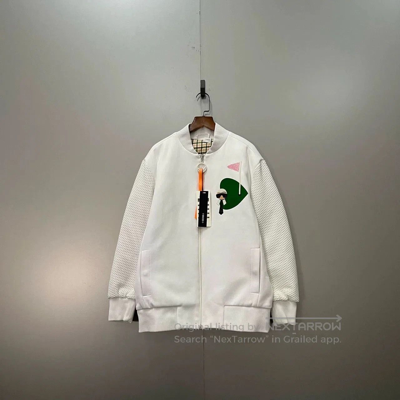 Fendi FENDI Back Embroidery Logo Double-Sided Check Jacket. Size S / US 4 / IT 40 - 1 Thumbnail