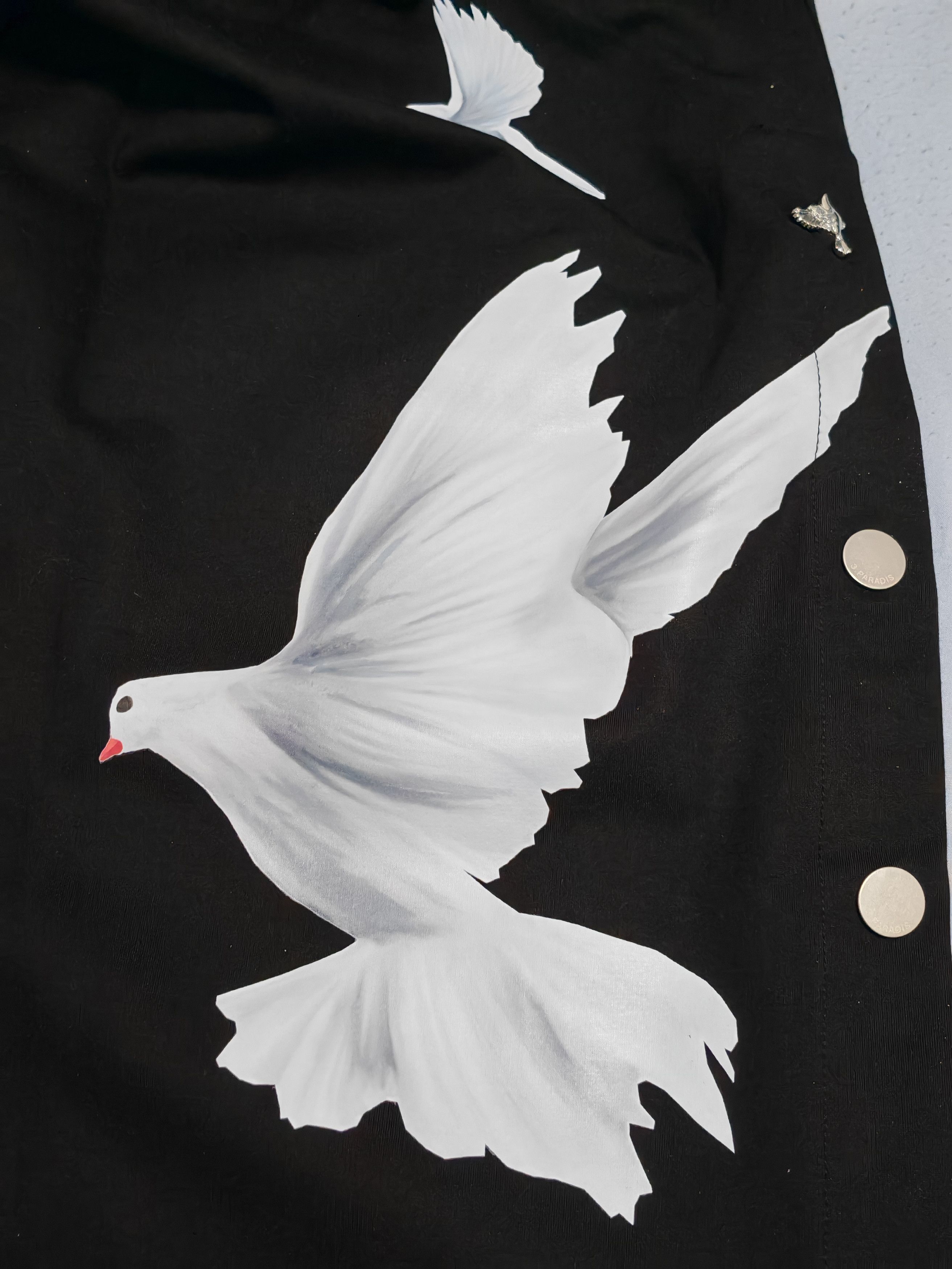 3.PARADIS Freedom Doves Track Pants Size US 32 / EU 48 - 8 Thumbnail